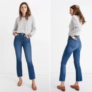 Madewell Cali Demi-Boot Jeans in Columbus Wash: Comfort Stretch Edition